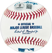 Dave Concepcion Autographed Official MLB Baseball Cincinnati Reds "75-76 WSC" (Smudged) Beckett BAS QR #BR50666