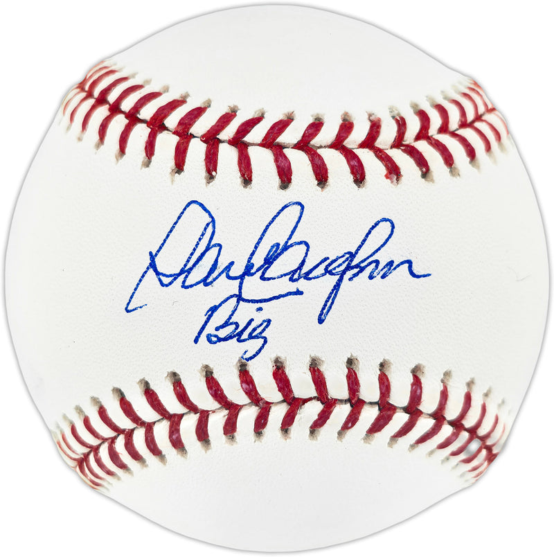 Dave Concepcion Autographed Official MLB Baseball Cincinnati Reds "Big" Beckett BAS QR #BR50534