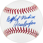 Dave Concepcion Autographed Official MLB Baseball Cincinnati Reds "Big Red Machine" Beckett BAS QR #BR50536
