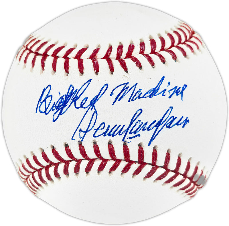 Dave Concepcion Autographed Official MLB Baseball Cincinnati Reds "Big Red Machine" Beckett BAS QR #BR50536