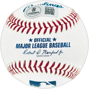 Dave Concepcion Autographed Official MLB Baseball Cincinnati Reds "Big Red Machine" Beckett BAS QR #BR50536