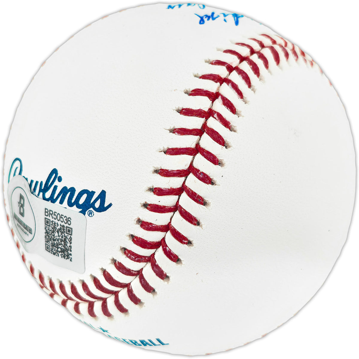 Dave Concepcion Autographed Official MLB Baseball Cincinnati Reds "Big Red Machine" Beckett BAS QR #BR50536