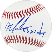 Dwight "Doc" Gooden Autographed Official MLB Baseball New York Mets "86 W.S. Champs" (Smudged) Beckett BAS Witness #2W807576