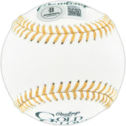 Dave Concepcion Autographed Official Rawlings Gold Glove Baseball Cincinnati Reds "5x GG" Beckett BAS QR #BR50811