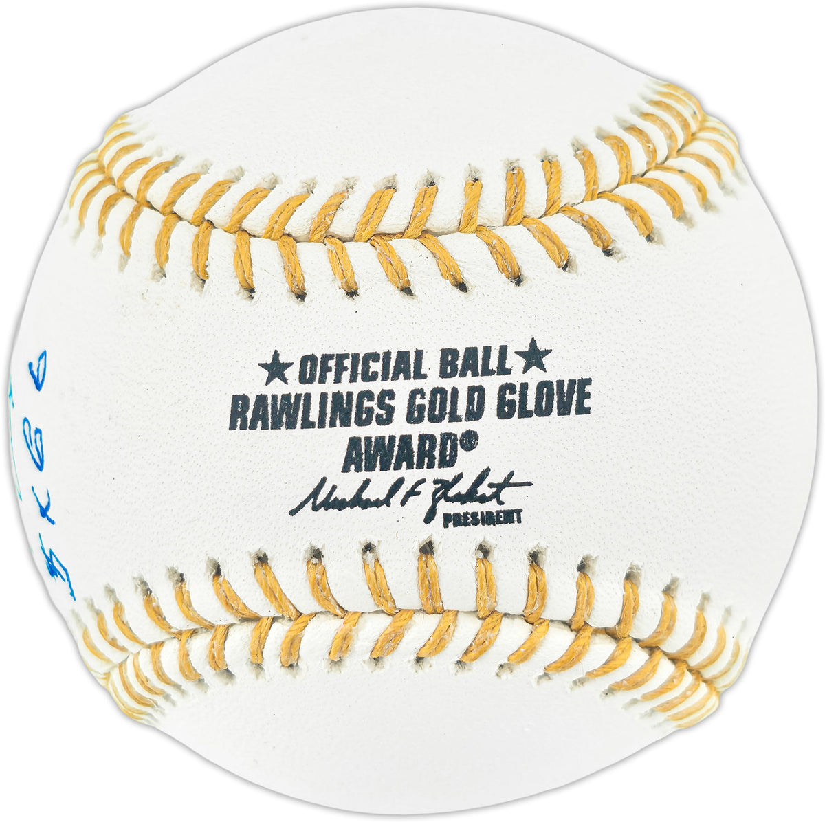 Dave Concepcion Autographed Official Rawlings Gold Glove Baseball Cincinnati Reds "5x GG" Beckett BAS QR #BR50811