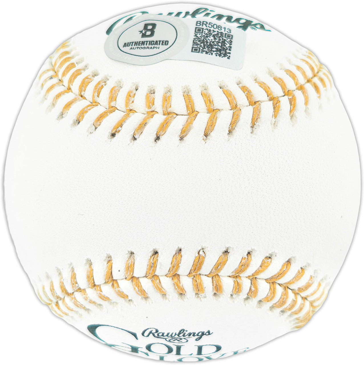 Dave Concepcion Autographed Official Rawlings Gold Glove Baseball Cincinnati Reds "5X GG" (Smudged) Beckett BAS QR #BR50813