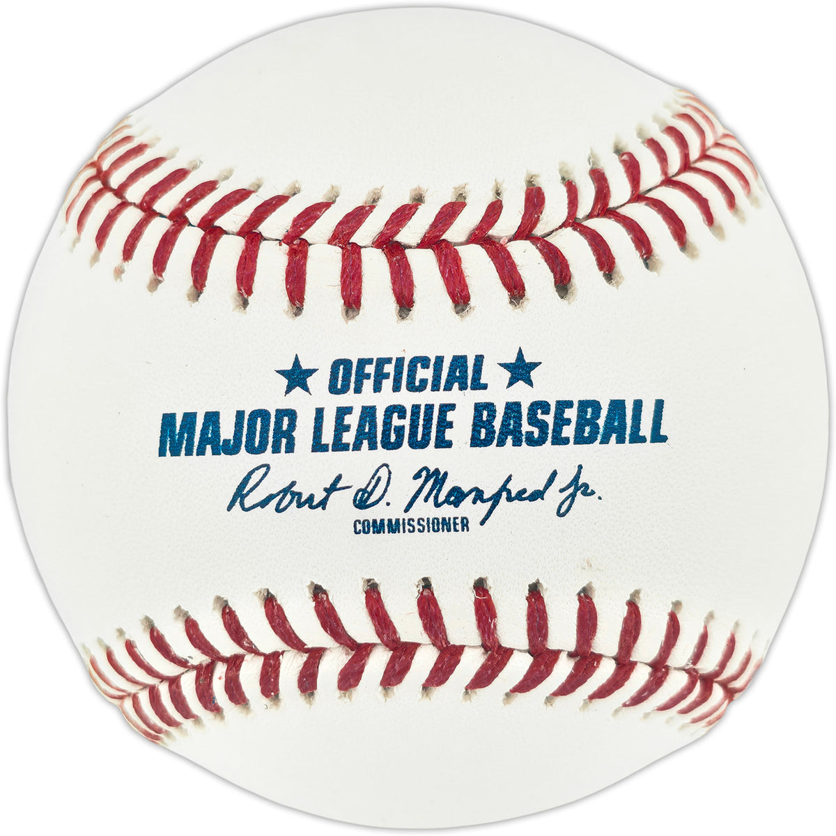 Ted Simmons Autographed Official Hall of Fame Logo Baseball St. Louis Cardinals (Smudged) Beckett BAS Witness #3W398013