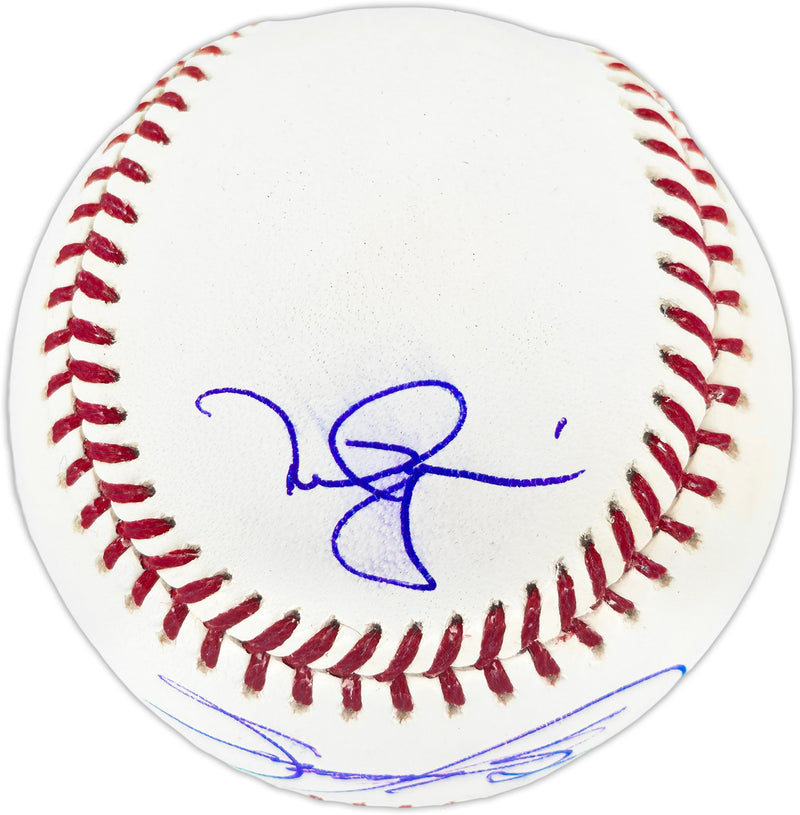 Mark McGwire & Sammy Sosa Autographed Official MLB Baseball (Smudged) Beckett BAS Witness #3W367302