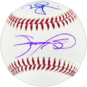 Mark McGwire & Sammy Sosa Autographed Official MLB Baseball (Smudged) Beckett BAS Witness #3W367302
