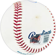 Mark McGwire & Sammy Sosa Autographed Official MLB Baseball (Smudged) Beckett BAS Witness #3W367302