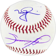 Mark McGwire & Sammy Sosa Autographed Official MLB Baseball (Smudged) Beckett BAS Witness #3W367543