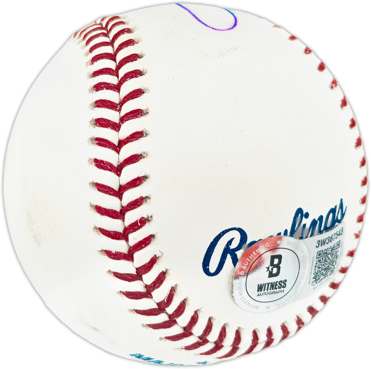Mark McGwire & Sammy Sosa Autographed Official MLB Baseball (Smudged) Beckett BAS Witness #3W367543