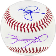 Mark McGwire & Sammy Sosa Autographed Official MLB Baseball (Smudged) Beckett BAS Witness #3W367482
