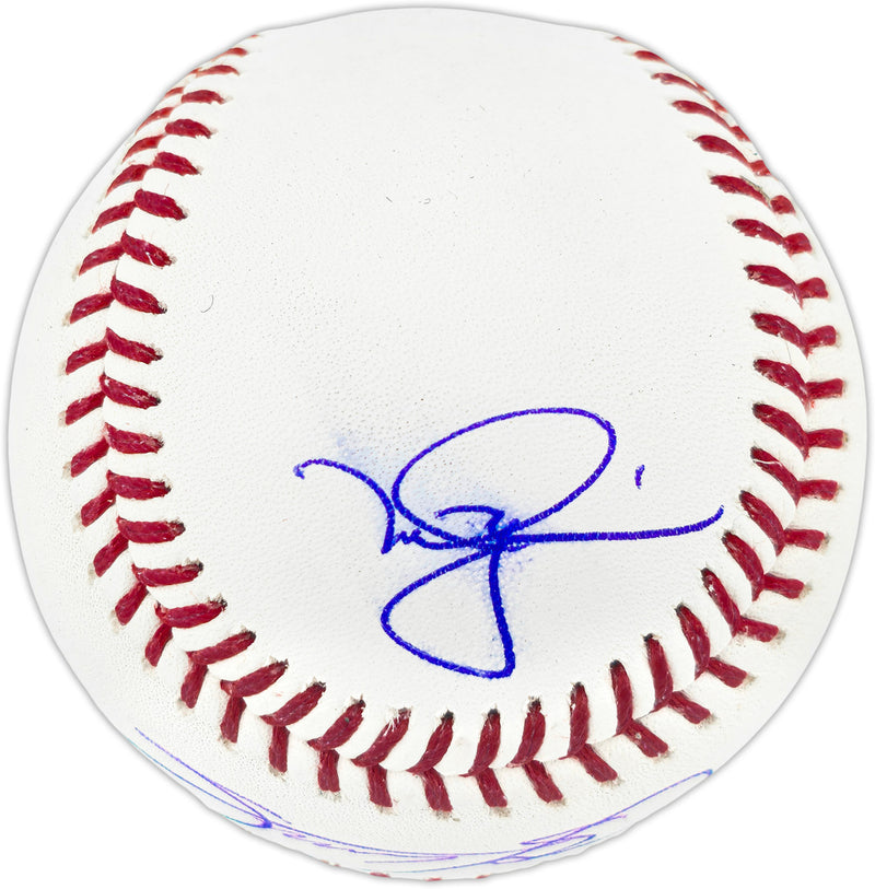 Mark McGwire & Sammy Sosa Autographed Official MLB Baseball (Smudged) Beckett BAS Witness #3W367482