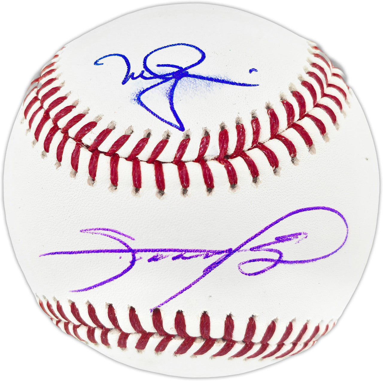 Mark McGwire & Sammy Sosa Autographed Official MLB Baseball (Smudged) Beckett BAS Witness #3W367444