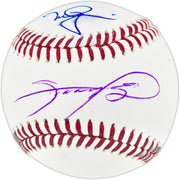 Mark McGwire & Sammy Sosa Autographed Official MLB Baseball (Smudged) Beckett BAS Witness #3W367444