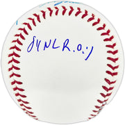 Dwight "Doc" Gooden Autographed Official MLB Baseball New York Mets "86 WS Champs, 84 NL ROY, 85 NL CY, Dr K" (Smudged) Beckett BAS Witness #2W807744