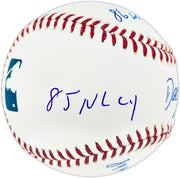 Dwight "Doc" Gooden Autographed Official MLB Baseball New York Mets "86 WS Champs, 84 NL ROY, 85 NL CY, Dr K" (Smudged) Beckett BAS Witness #2W807744
