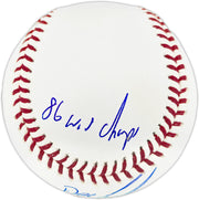 Dwight "Doc" Gooden Autographed Official MLB Baseball New York Mets "86 WS Champs, 84 NL ROY, 85 NL CY, Dr K" (Smudged) Beckett BAS Witness #2W807744
