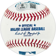Dwight "Doc" Gooden Autographed Official MLB Baseball New York Mets "86 WS Champs, 84 NL ROY, 85 NL CY, Dr K" (Smudged) Beckett BAS Witness #2W807724