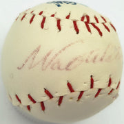 Walt Alston Autographed Toronto Blue Jays Logo Mini Baseball Beckett BAS #AE49078