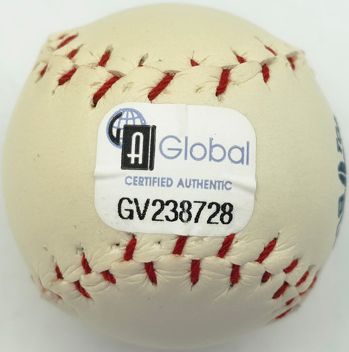 Walt Alston Autographed Toronto Blue Jays Logo Mini Baseball Beckett BAS #AE49078