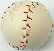 Walt Alston Autographed Toronto Blue Jays Logo Mini Baseball Beckett BAS #AE49078