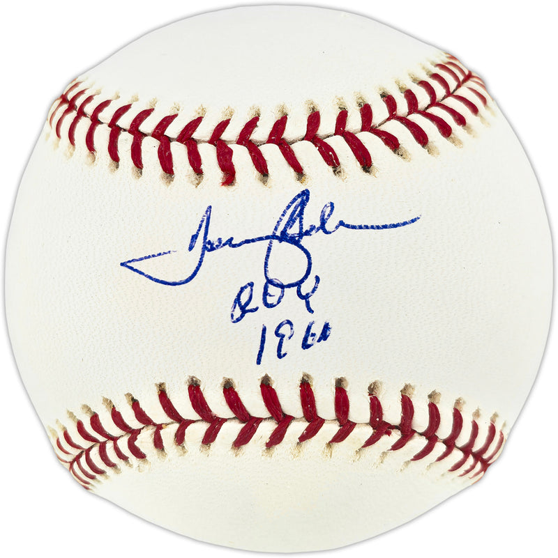 Tommy Helms Autographed Official MLB Baseball Cincinnati Reds "ROY 1966" Beckett BAS QR #BU86892