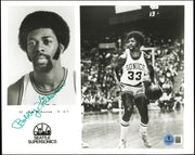 Bob Bobby Wilkerson Autographed Team Issued 8x10 Photo Seattle Supersonics Beckett BAS QR #BT66615