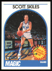 Scott Skiles Autographed 1989-90 Hoops Card #318 Orlando Magic SKU #254640