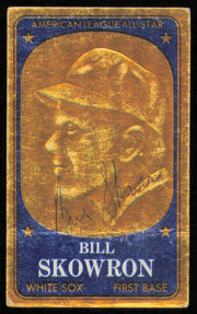 Bill Moose Skowron Autographed 1965 Topps Embossed Card #5 Chicago White Sox SKU #254645