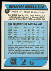 Brian Mullen Autographed 1986-87 O-Pee-Chee Card #38 Winnipeg Jets SKU #254724