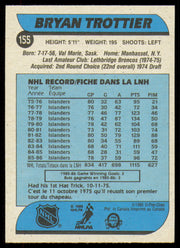 Bryan Trottier Autographed 1986-87 O-Pee-Chee Card #155 New York Islanders SKU #254774