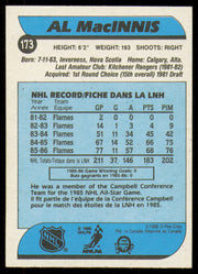 Al MacInnis Autographed 1986-87 O-Pee-Chee Card #173 Calgary Flames SKU #254783