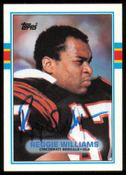 Reggie Williams Autographed 1989 Topps Card #36 Cincinnati Bengals SKU #254860