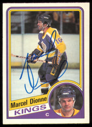 Marcel Dionne Autographed 1984-85 O-Pee-Chee Card #82 Los Angeles Kings SKU #254973