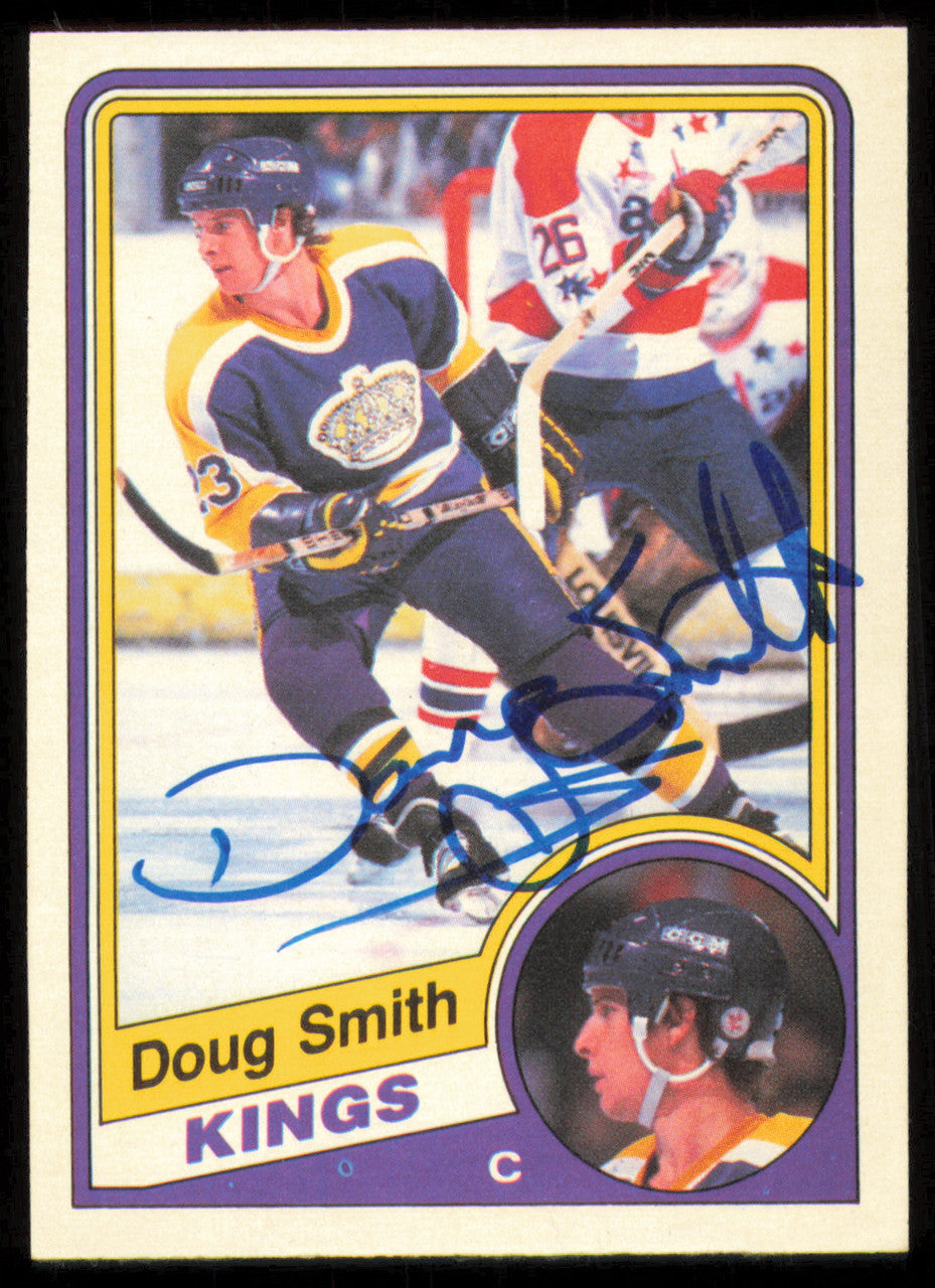 Doug Smith Autographed 1984-85 O-Pee-Chee Card #91 Los Angeles Kings SKU #254974