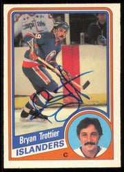 Bryan Trottier Autographed 1984-85 O-Pee-Chee Card #139 New York Islanders SKU #255001