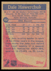 Dale Hawerchuk Autographed 1984-85 Topps Card #152 Winnipeg Jets SKU #255031