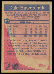 Dale Hawerchuk Autographed 1984-85 Topps Card #152 Winnipeg Jets SKU #255032