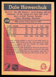 Dale Hawerchuk Autographed 1984-85 O-Pee-Chee Card #339 Winnipeg Jets SKU #255070