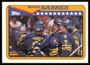 Phil Housley Autographed 1990-91 Topps Card #262 Buffalo Sabres SKU #255120