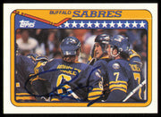 Phil Housley Autographed 1990-91 Topps Card #262 Buffalo Sabres SKU #255121