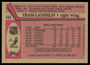 Craig Laughlin Autographed 1987-88 Topps Card #161 Washington Capitals SKU #255162