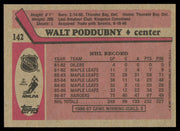 Walt Poddubny Autographed 1987-88 Topps Card #142 New York Rangers SKU #255165