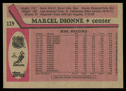 Marcel Dionne Autographed 1987-88 Topps Card #129 New York Rangers SKU #255166