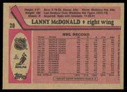 Lanny McDonald Autographed 1987-88 Topps Card #20 Calgary Flames SKU #255219