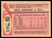 Neil Sheehy Autographed 1987-88 O-Pee-Chee Card #213 Calgary Flames SKU #255234