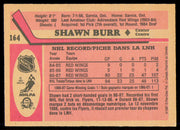 Shawn Burr Autographed 1987-88 O-Pee-Chee Card #164 Detroit Red Wings SKU #255242