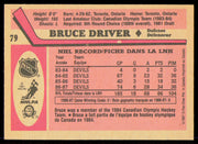 Bruce Driver Autographed 1987-88 O-Pee-Chee Card #79 New Jersey Devils SKU #255265